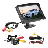 Monitor De Coche Auto Pantalla Lcd 5inch C/cámara Retrovisor