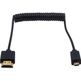 Cable En Espiral Duttek Hdmi A Micro Hdmi De 1.2 M