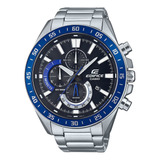 Relógio Casio Edifice Masculino Azul Preto Efv-620d-1a2vudf
