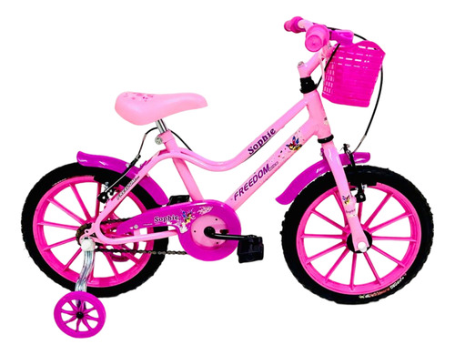 Bicicleta Infantil Feminina 5 A 8 Anos Aro 16 Bella Meninas