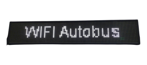 Guía Pantalla Letrero Led Programable Para Autobús Wifi