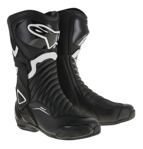 Botas S-mx 6 V2 Ngo/bco