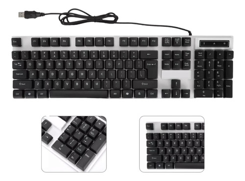 Teclado Con Mouse Gamer