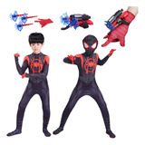 Disfraz De Cosplay De Miles Morales Super-verse #glove Launc