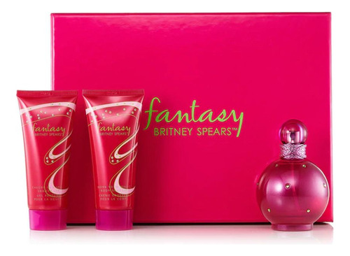 Set De Perfume Britney Spears Fantasy Edp Para Mujer 100 Ml