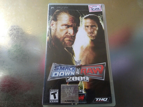 Juego De Psp,smackdown Vs Raw 2009.