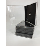 Cajas Acrilicas Para Cd/dvd Tray Negro- Pack Por 100 Unidade
