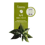 Coony Máscara Premium Esencia Té Verde Antioxidante Antiedad
