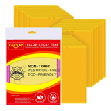 Trapro 30-pack Trampas Amarillas Para Insectos Con Moscas