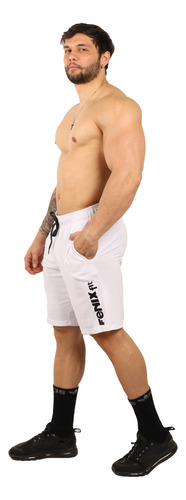 Short Deportivo Corte Largo Gym O Casual Masculino Fénix Fit