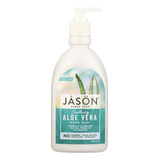 Jason Jabón De Manos, Aloe Vera, Calmante, 16 Oz