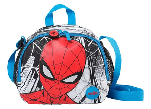 Lonchera Totto Porta Comida Spider-man Hombre Araña Infantil