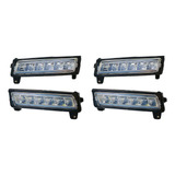 2 Faros Antiniebla Led Drl Para Coche Ml Gil Glk W164 X164 X