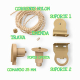 Peças Kit Manutenção Para Cortina Persiana Rolo Tubo 28mm