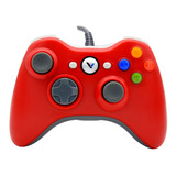 Control Alámbrico Rojo Compatible Con  Xbox 360 :: Vz