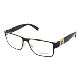 Lentes Ve1274 1436 Matte Black Oftalmico Original Nuevo