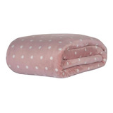 Cobertor Solteiro 150x220 300 Blanket Vintage Off Rosa