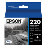 Epson T220 Durabrite Ultra - Ink Capacidad Estándar Negro Du