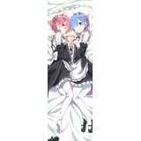 Dakimakura Re:zero Funda 2 Lados+ Relleno 24x70