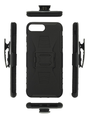 Funda Clip Uso Rudo Para iPhone Holster Soporte Cinturon,