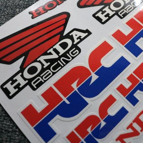 Calcomania Casco Moto Honda Racing Repsol 24 Sticker Alas