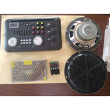 Kit Consola De Audio + Amplificador + Fuente + 2 Bocinas