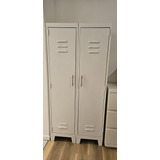 Lockers Blancos Mate Con Estantes (precio X Unidad)