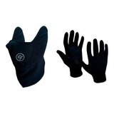 Mascara Neoprene Polar + Guantes Primera Piel - Sti Motos