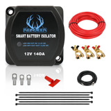 Aislador Inteligente De Doble Batería 12v 140amp Cargador Au