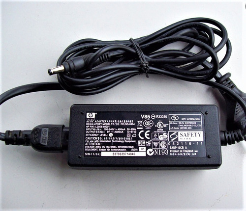 Adaptador Hp Fclsd - 0604 Fuente Alimentación 5v 2000ma 