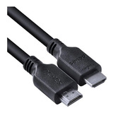 Cabo Hdmi 2.0 4k 30awg Puro Cobre 1 Metro - Pcyes 