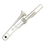 Trombon De Embolos En Do Niquelado Silvertone Sltb002