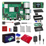 Vemico Raspberry Pi 4 8gb Starter Kit Con Tarjeta Sd De 32gb