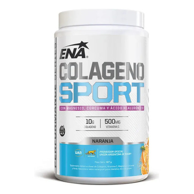 Colageno Hidrolizado Ena Sport 407gr Sabor Naranja | MercadoLibre