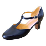 Zapato Para Jazz - Salsa - Tango - Comedia Musical - Cuero