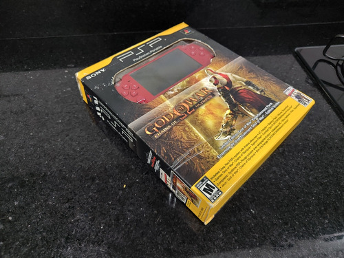 Sony Psp Limited Edition God Of War Na Caixa 