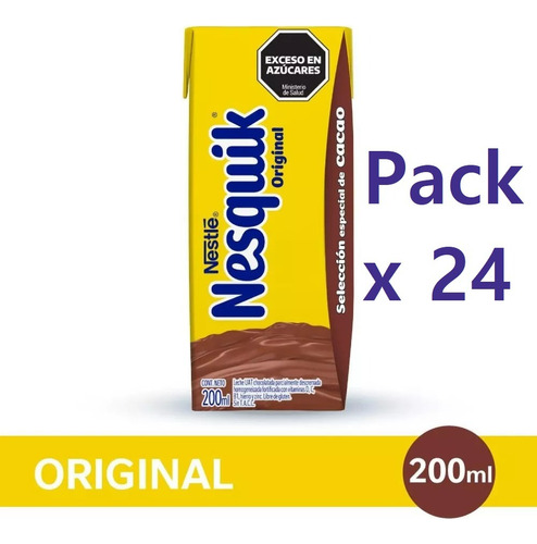 Nesquik Rtd Chocolatada X 24 Unidades - Sabor A Eleccion!!