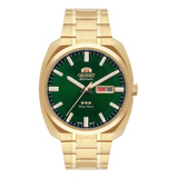 Relógio Orient Automático Masculino Verde F49gg021 E1kx