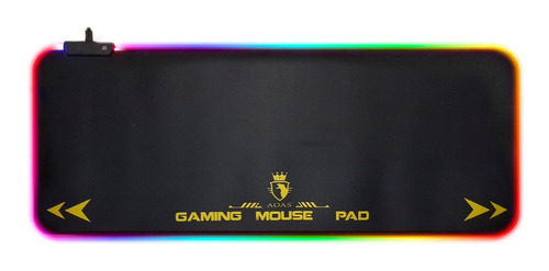 Mouse Pad Gamer Rgb Xl Aoas S4000 Waterproof 80x30cm 4mm Usb