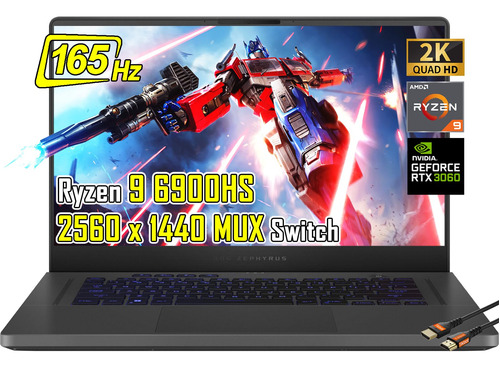 Asus - Portátil Para Juegos Rog Zephyrus 15.6 Wqhd 165hz -.