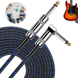 Instrumento Musicales Guitarra Eléctrica Bajo Audio Cable 6m