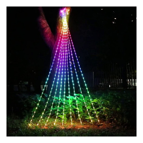 Cadena De Luces Inteligente Para Árbol De Navidad De 350 Led