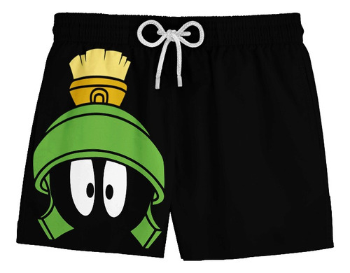 Short Bermuda Masculino Looney Tunes Marvin Marciano Et 542