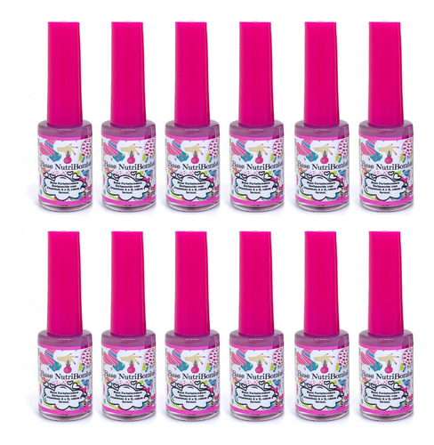 Fortalecedor De Unhas Nutribomba - Kit Com 96 Bases