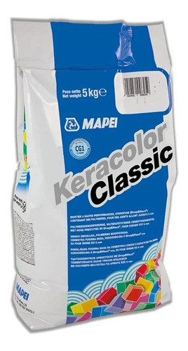 Pastina Keracolor Classic 5kg Gris Medio Mapei Porelanato 