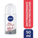 Nivea Desodorante Roll On Dry Comfort 50 Ml Fragancia N/a