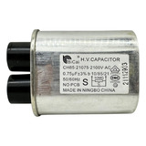 Capacitor Alta Tensão Microondas 0,75uf 2100v Bicai