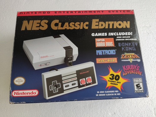 Nintendo Classic Edition Nes Mini + Juegos + 2 Controles