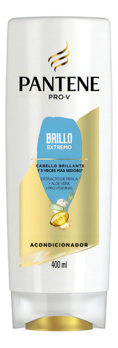  1 Acondicionador Pantene Frasco De 400 Ml Elige El Tuyo Formula Brillo Extremo