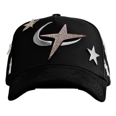 Barbas Hats Galaxy Gorra G5 + Caja / Premium Negro Ajustable Alta Gama